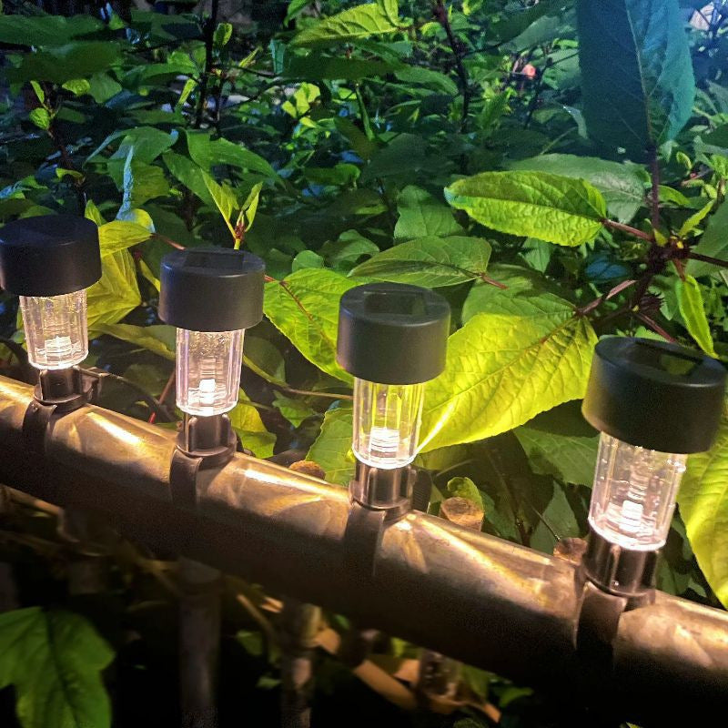 Solar Waterproof Cable Tie Lights — Outdoor Garden Pool Fence Deck