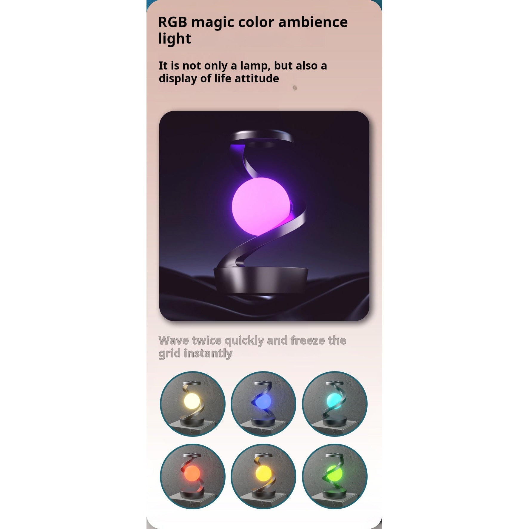 RGB Colour-Changing Ambient Light Display