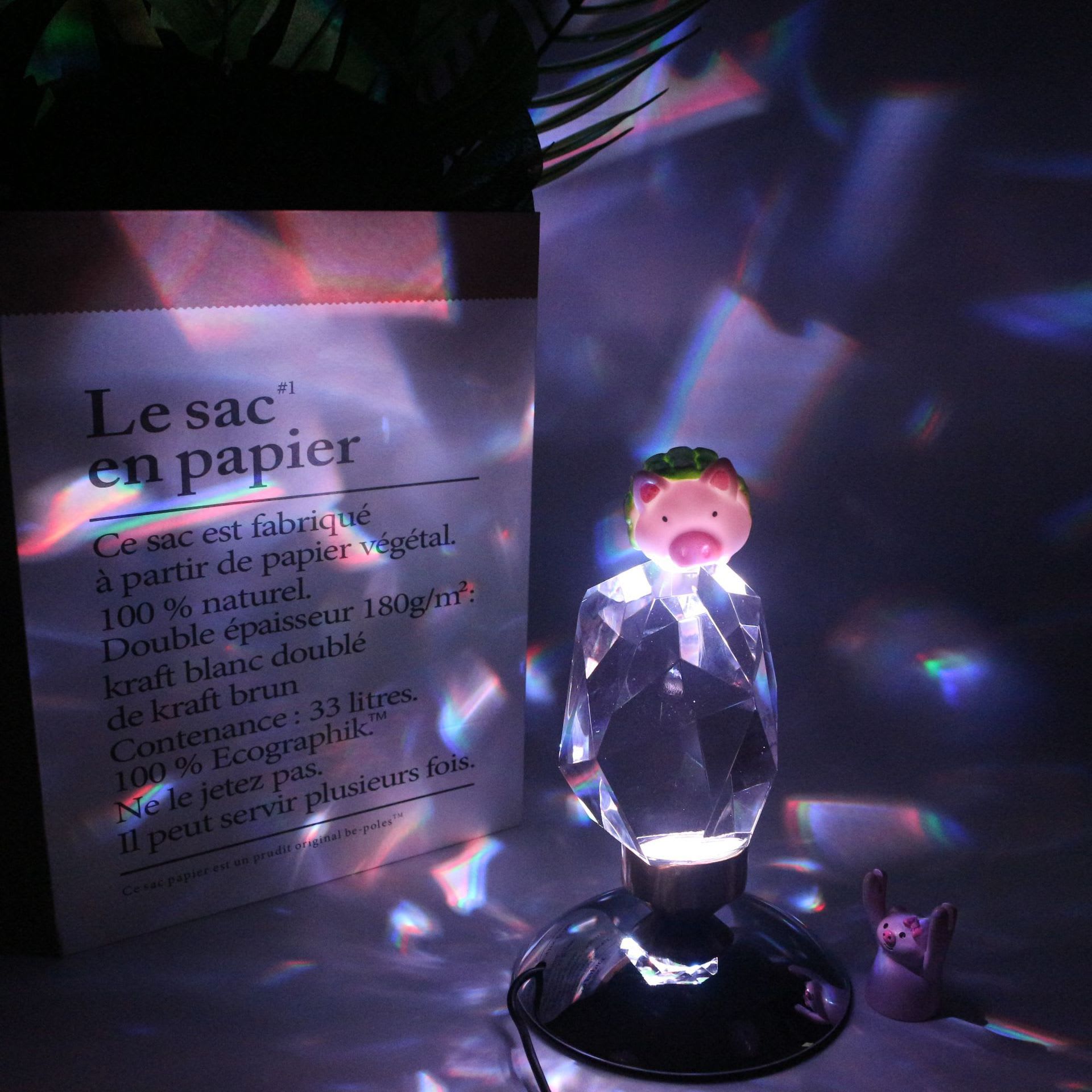 Crystal Diamond Desk Lamp Lifestyle Room Decor