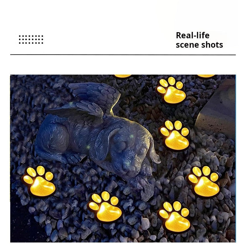 Solar Cat Paw Garden Light 2-Pack - IMG04