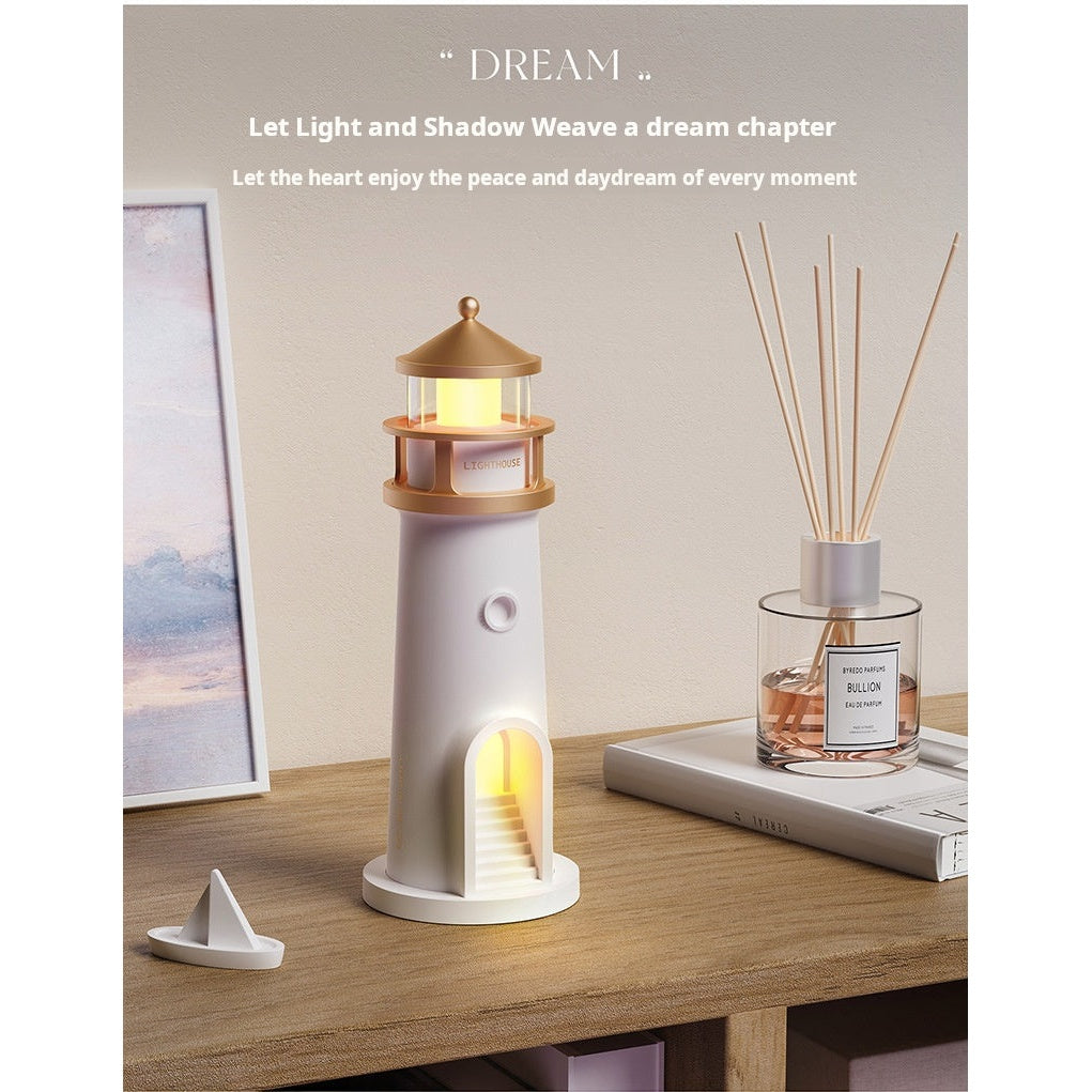 LLNL007 Moonlight Lighthouse Projector Night Light