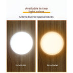 Two light colour options — warm white and cool white