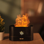 Aroma diffuser lifestyle shot with warm ambiance