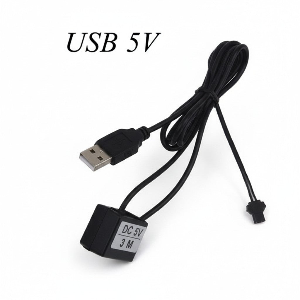 LED Car Interior Light Strip 2-Pack | 3m USB Powered - Image 4