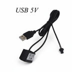 LED Car Interior Light Strip 2-Pack | 3m USB Powered - Image 4
