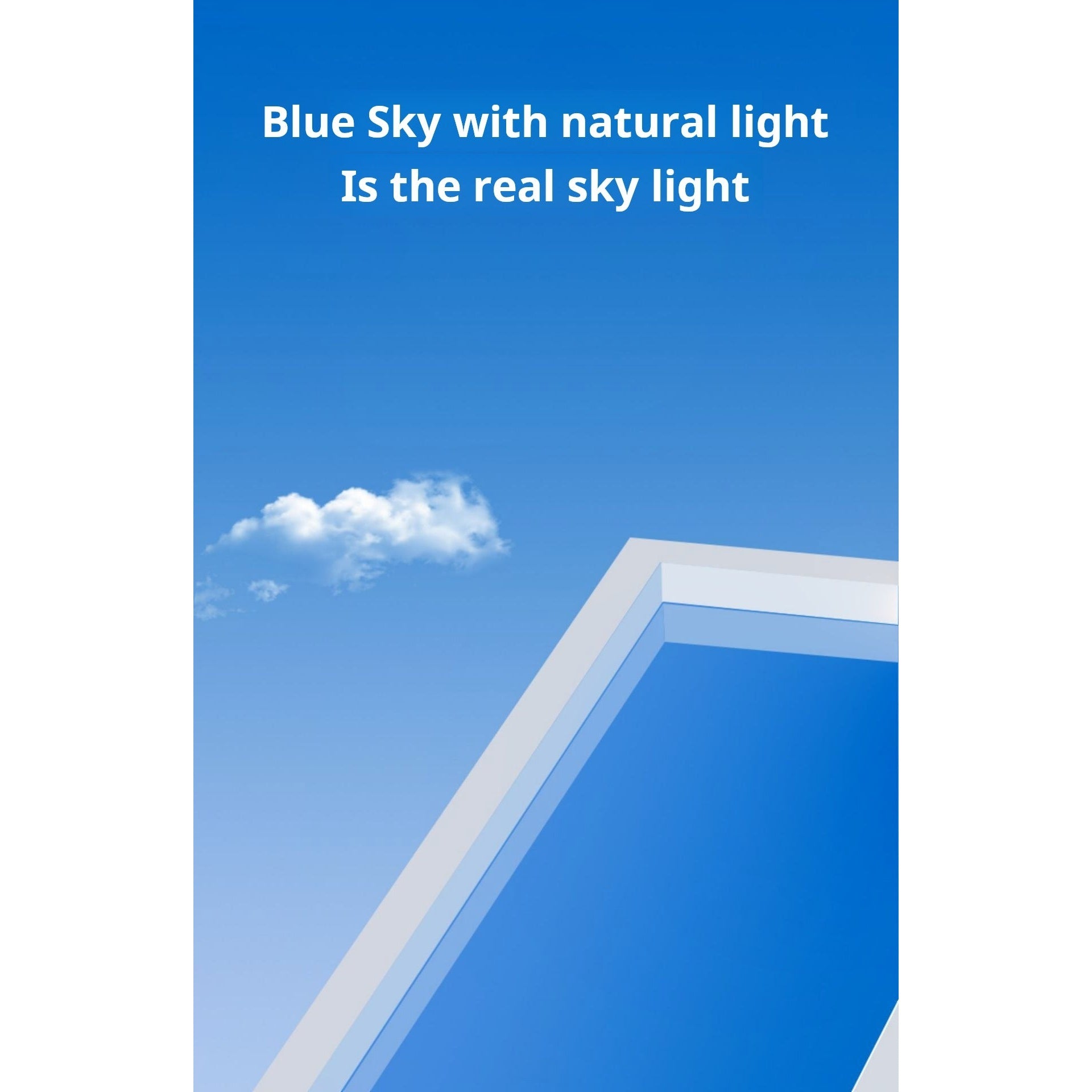 Blue Sky LED Panel - Daylight Simulation Technology