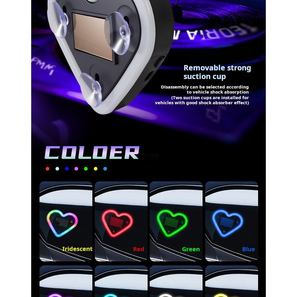 Car Heart LED Light product showcase