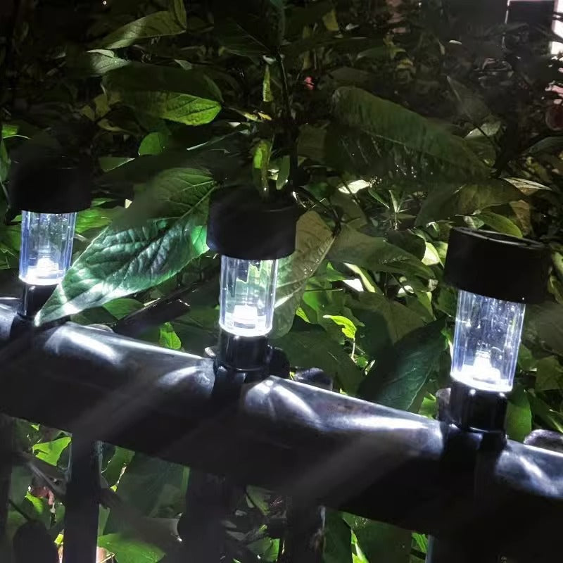 Solar Waterproof Cable Tie Lights — Outdoor Garden Pool Fence Deck