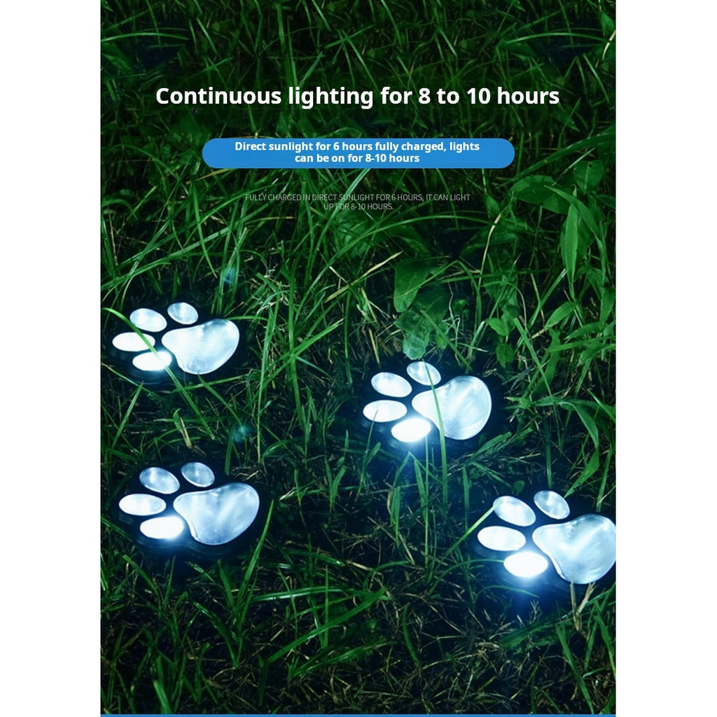 Solar Cat Paw Garden Light 2-Pack - IMG06