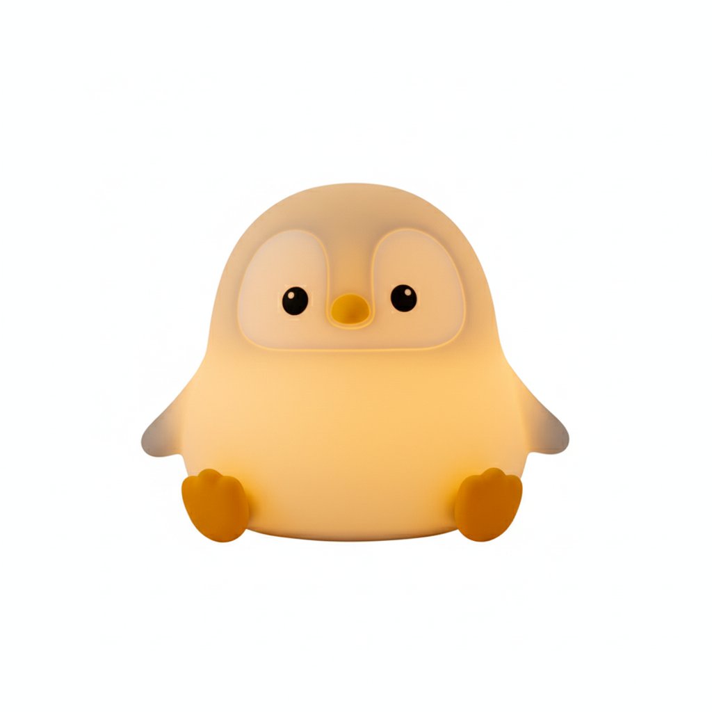 Penguin Baby Night Light - Glowing Hero Shot