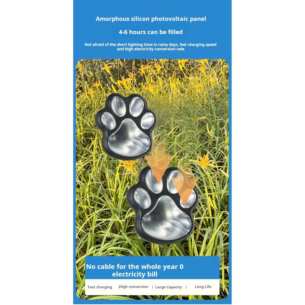 Solar Cat Paw Garden Light 2-Pack - IMG07
