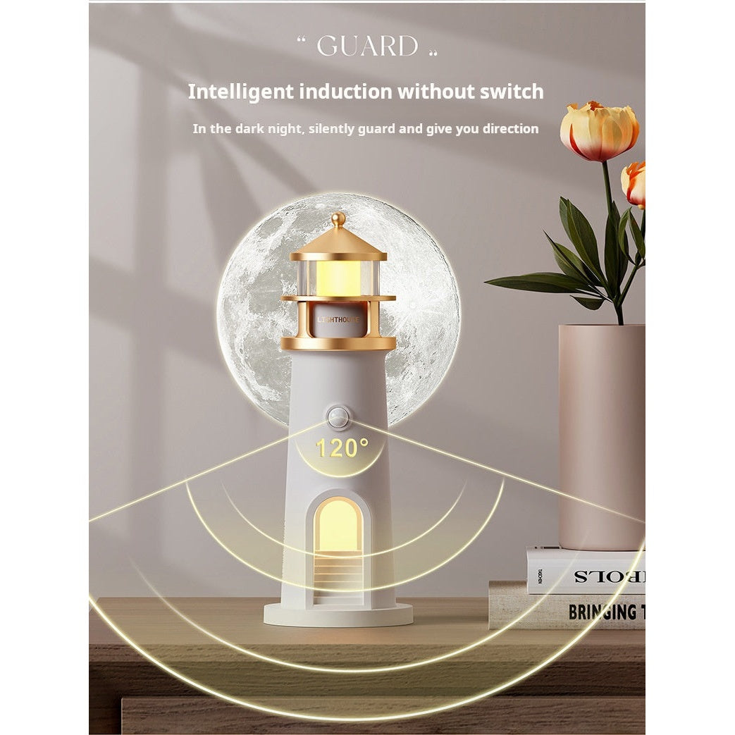 LLNL007 Moonlight Lighthouse Projector Night Light