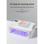 UV nail lamp features - phototherapy lamp detail