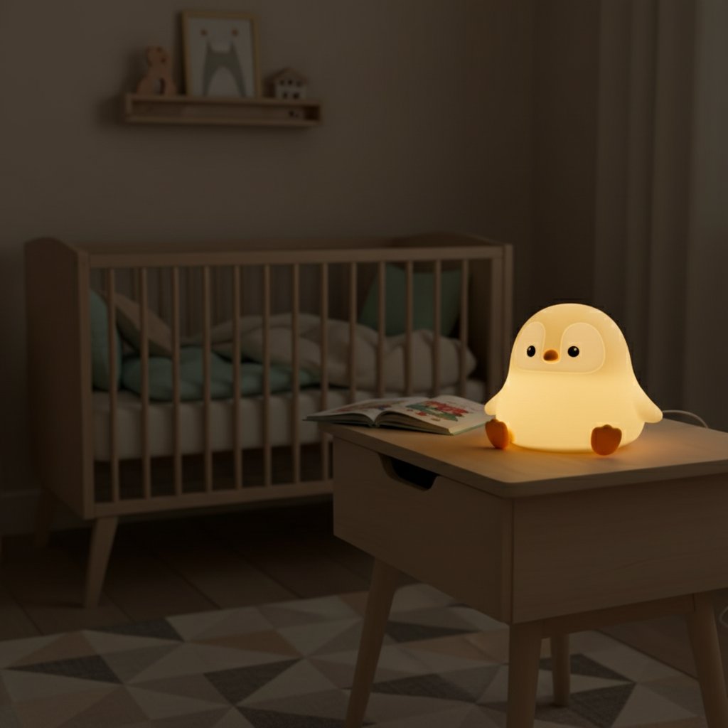 Penguin Baby Night Light - Kids Nursery