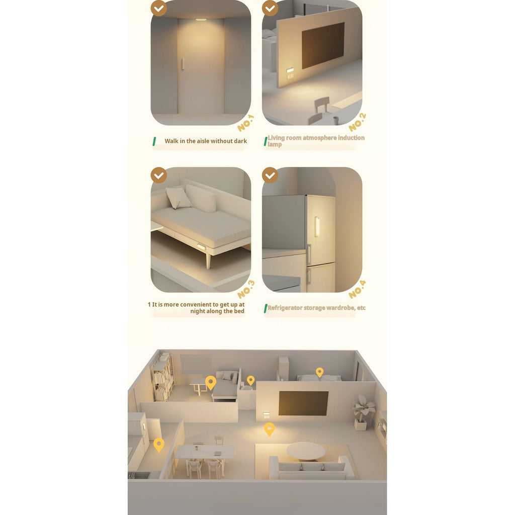 LumiLiving Wireless Sensor Night Light