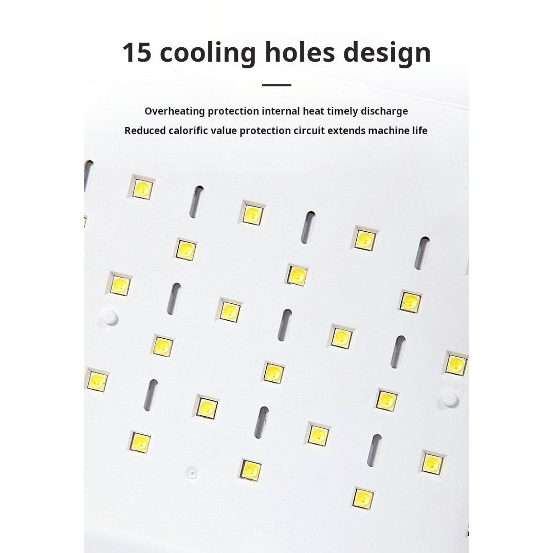 UV nail lamp heat dissipation design