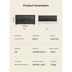 Product dimensions and specifications