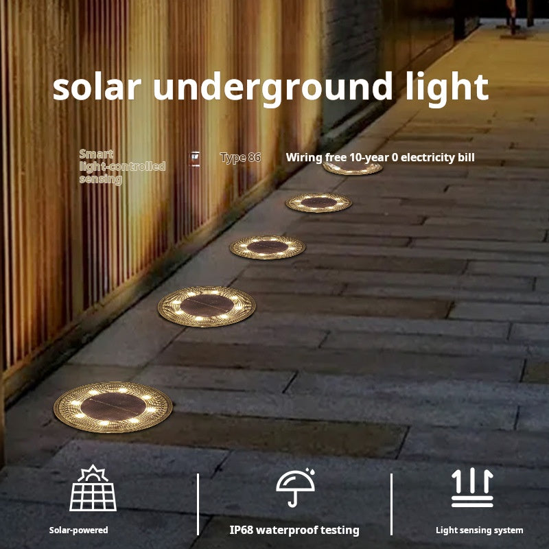 Solar Ground Lights Multiple Units