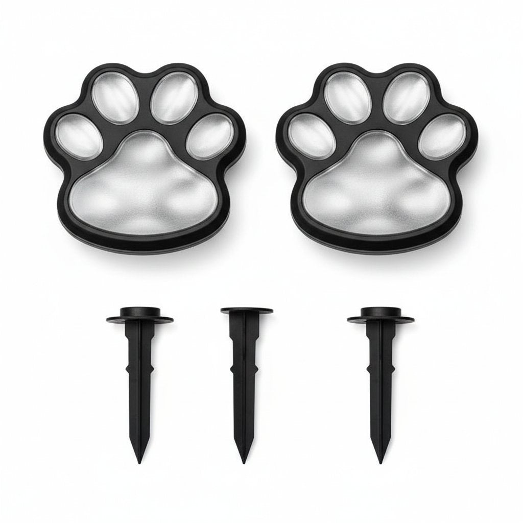 Solar Cat Paw Garden Light 2-Pack - IMG11