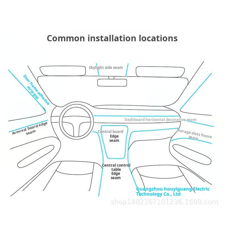 LED Car Interior Light Strip 2-Pack | 3m USB Powered - Image 11