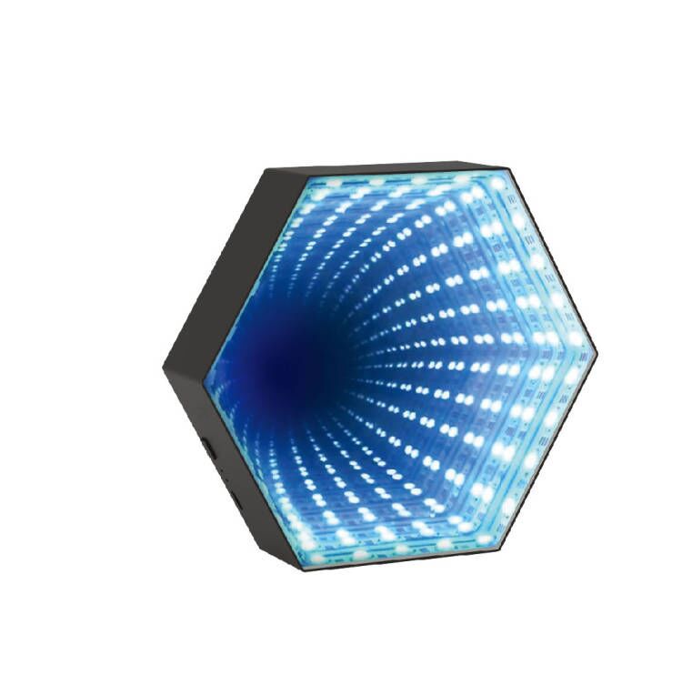 3D Hexagonal Infinity Mirror RGB Gaming Ambient Light - Packaging