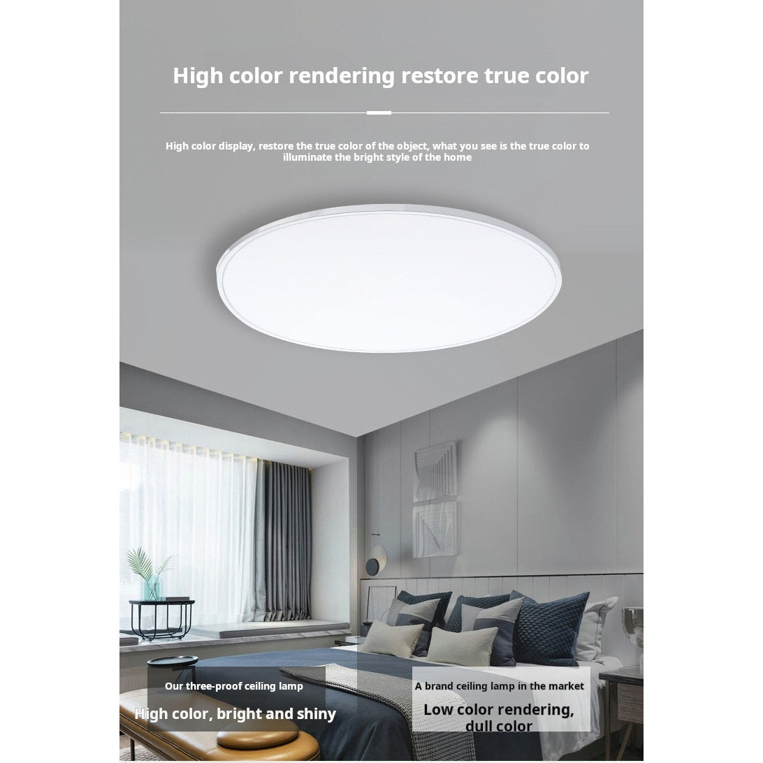LED tri-proof light IP65 waterproof seal detail