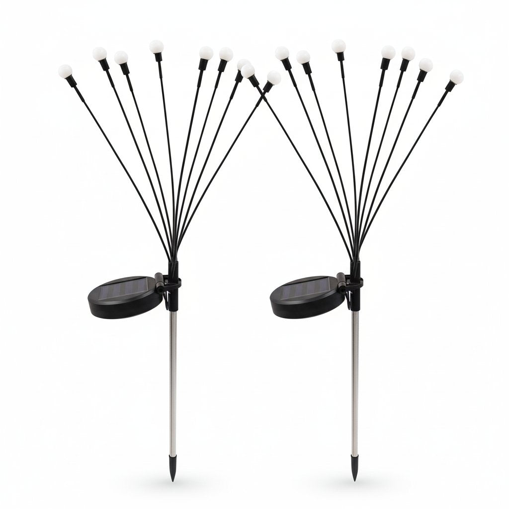 Solar Firefly Garden Lights - 2 Pack (2 Lights)