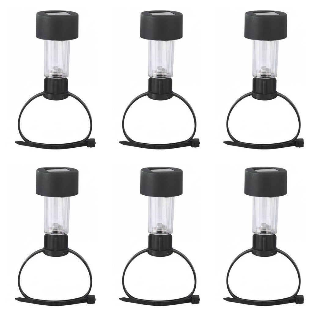 Solar Waterproof Cable Tie Lights — Outdoor Garden Pool Fence Deck