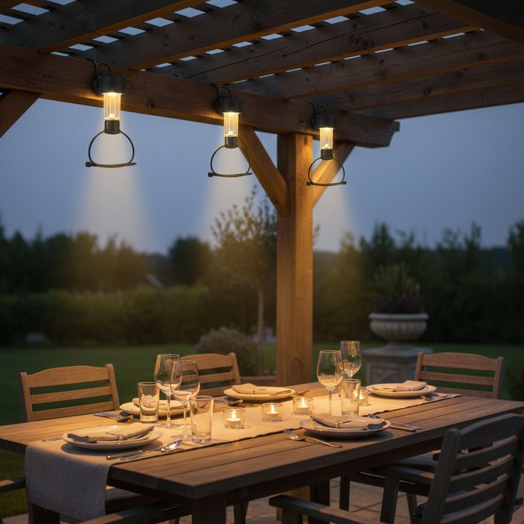 Solar Waterproof Cable Tie Lights — Outdoor Garden Pool Fence Deck