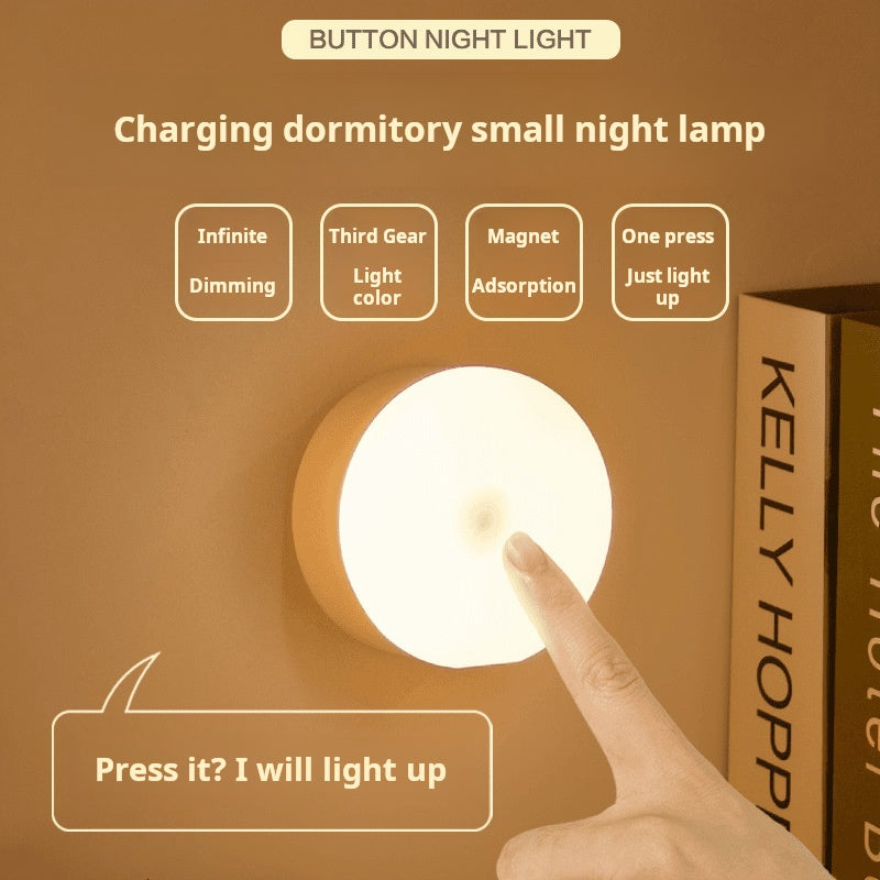 Mini Rechargeable Magnetic LED Night Light