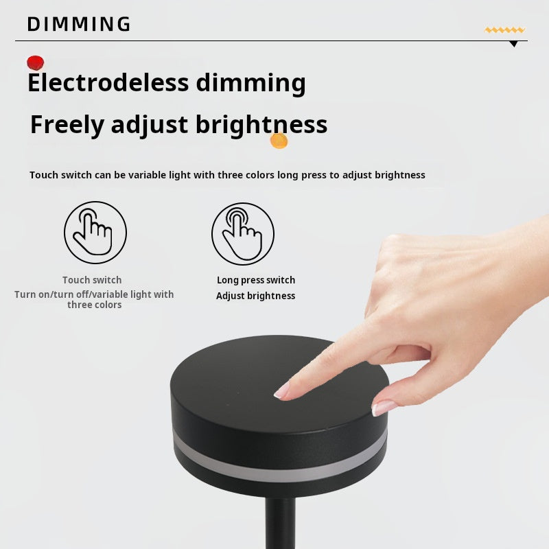 Touch-Control Aluminum Table Lamp