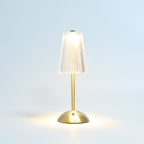 Crystal Small Table Lamp - Rechargeable Touch Night Light