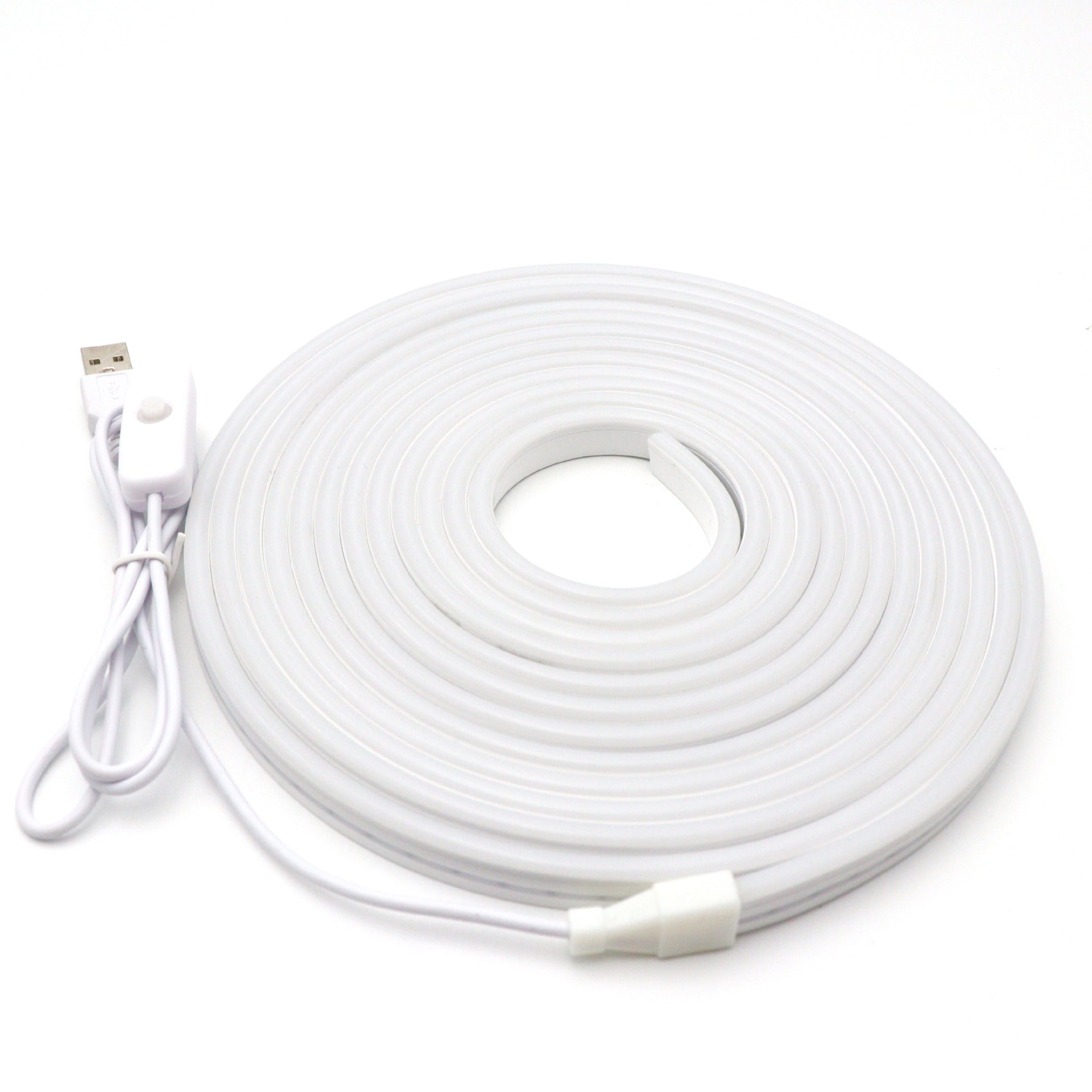 5m USB Neon LED Strip – 5V Plug-and-Play