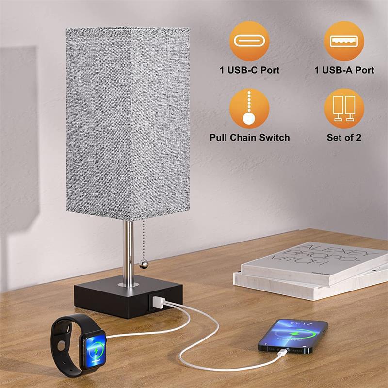 Fabric Table Lamp