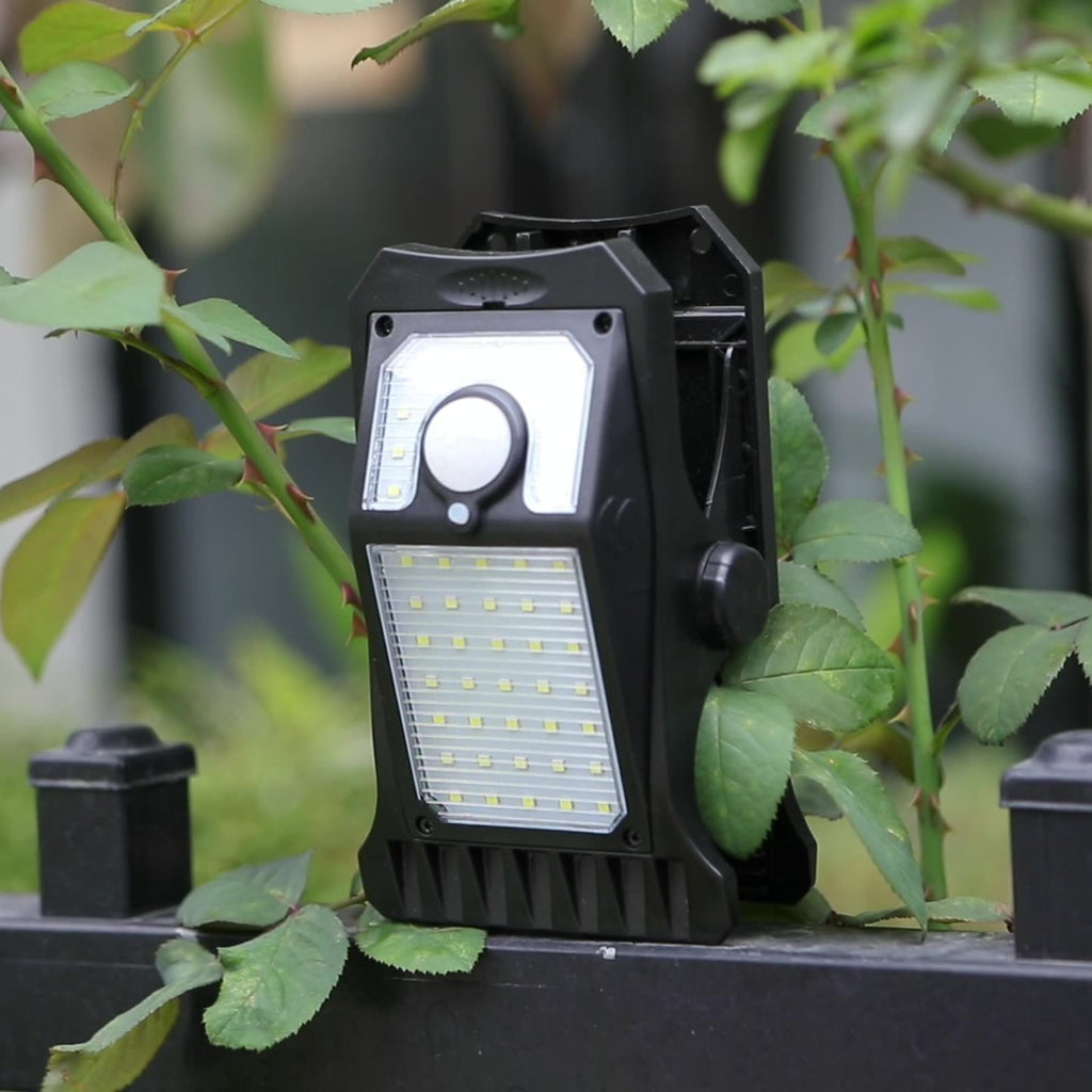 Solar Motion Wall Clip Light