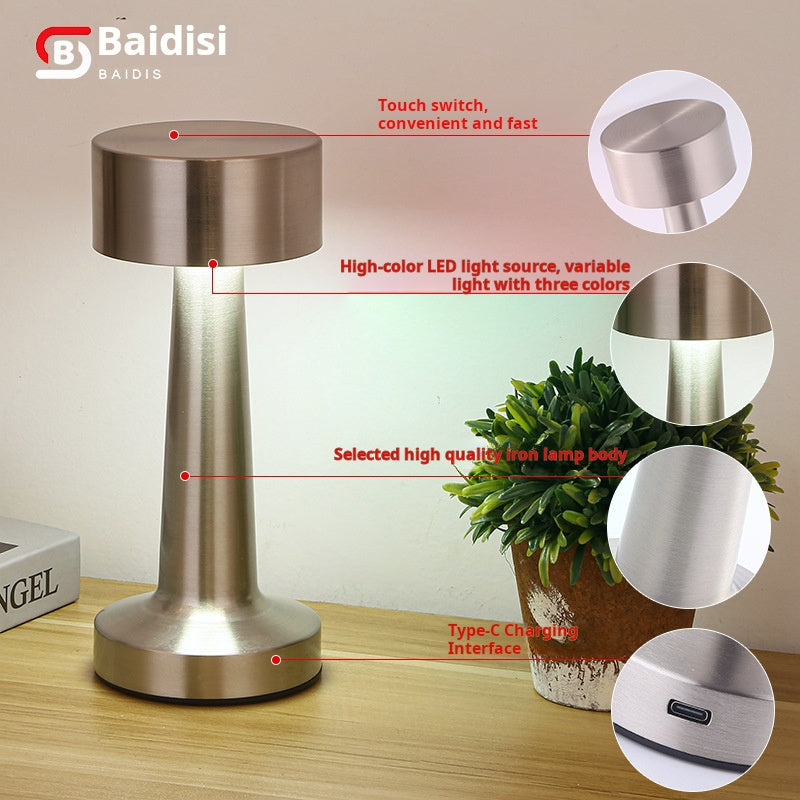 Cordless Décor Touch Lamp