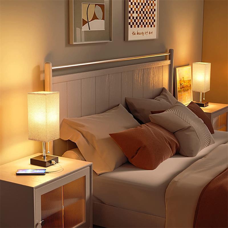 Fabric Table Lamp