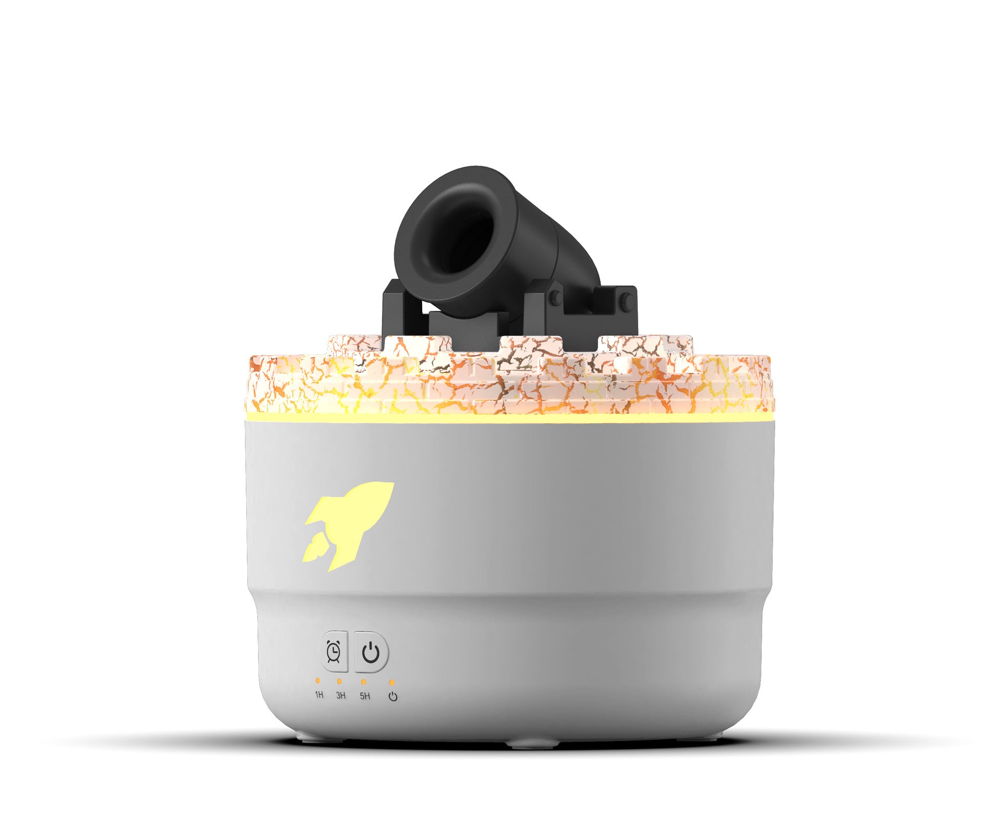 Aromatherapy Flame Humidifier with RGB Lights