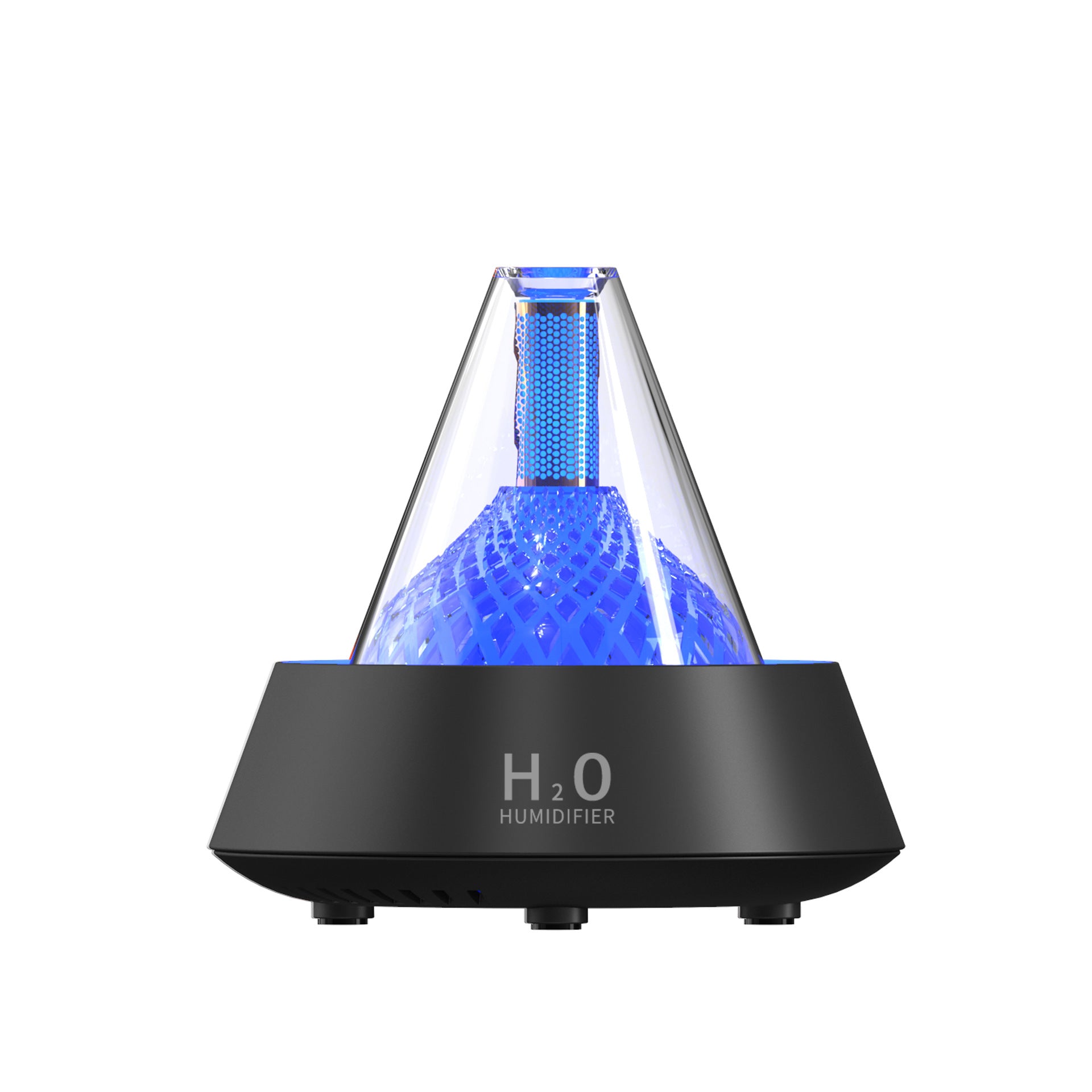 Aromatherapy Flame Humidifier with RGB Lights