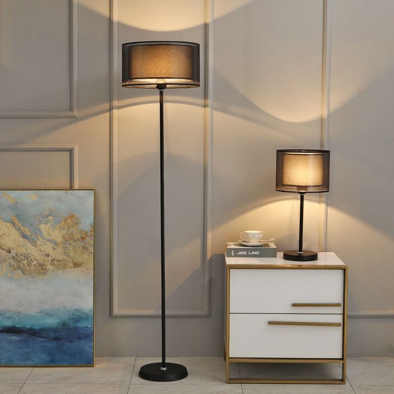 Remote-Control LED Floor Lamp