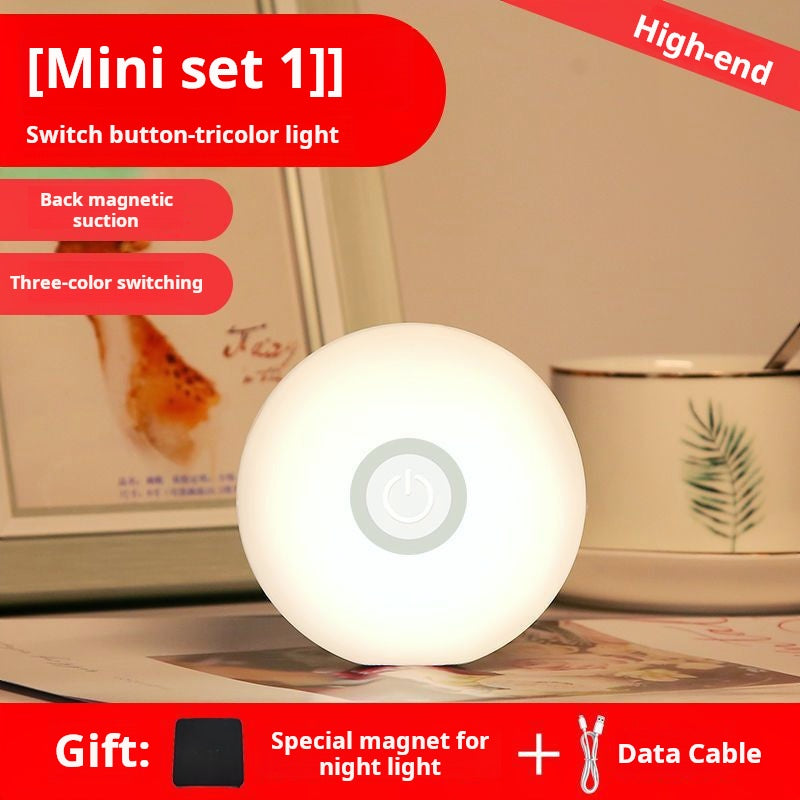 Mini Rechargeable Magnetic LED Night Light
