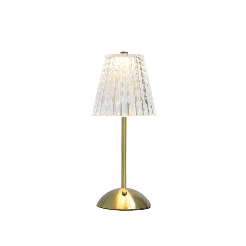 Crystal Small Table Lamp - Rechargeable Touch Night Light