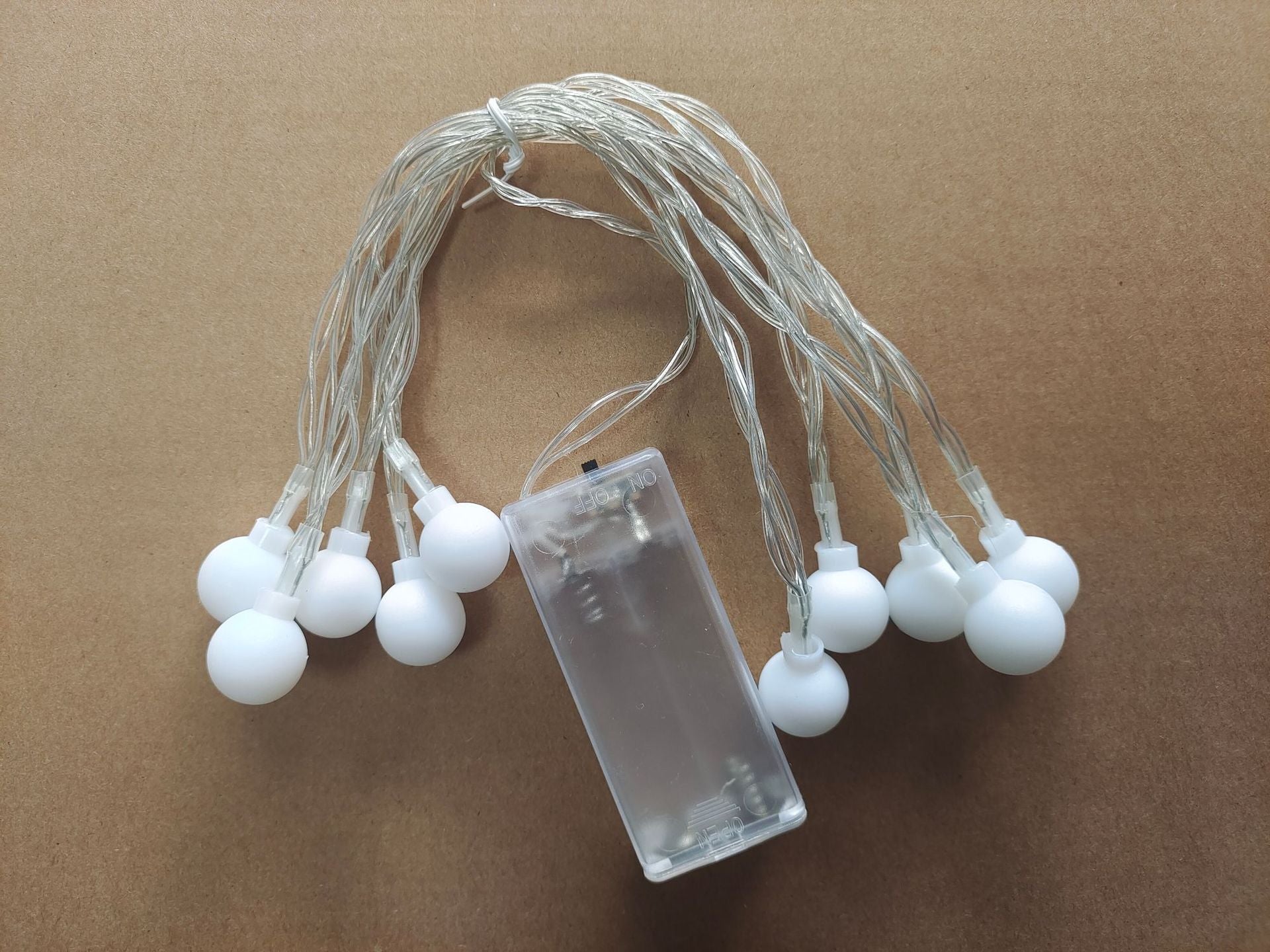 Frosted Ball LED String Lights