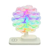 3-in-1 Wireless Charging Night Light — Spiral Tree Lamp with RGB & Touch Control