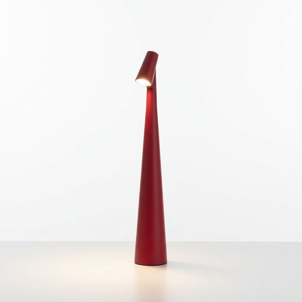 Rechargeable LED Night Light - Red - Hero Whitebg