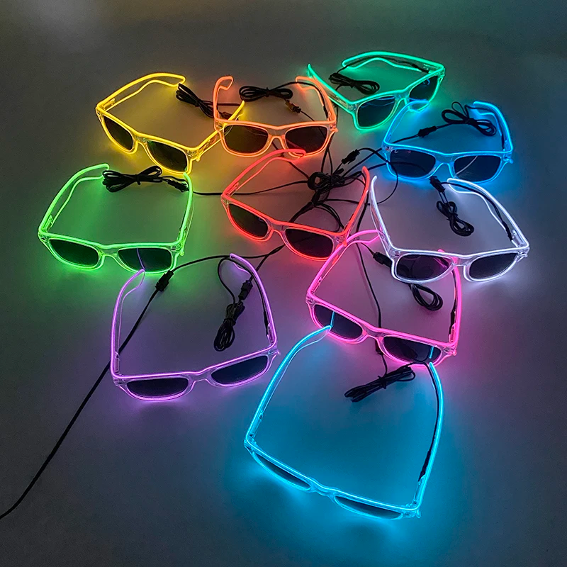 LED Neon Glow Glasses