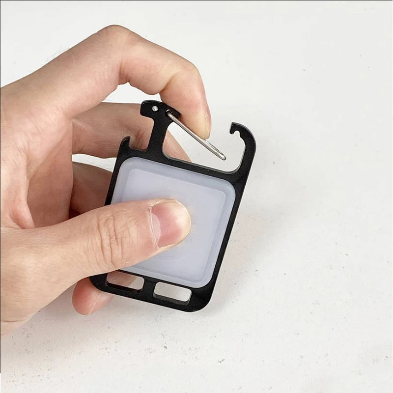 Electric Lighter & Flashlight Keychain Set