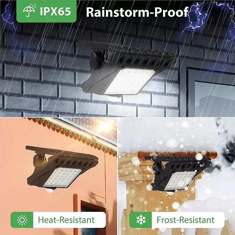 Solar Motion Wall Clip Light