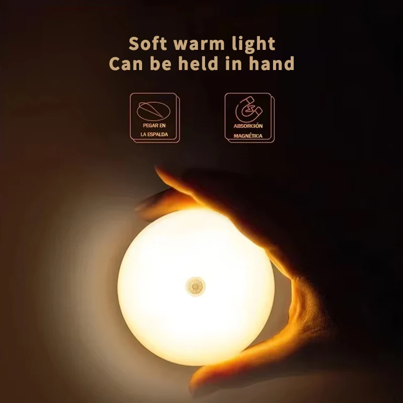 Mini Rechargeable Magnetic LED Night Light