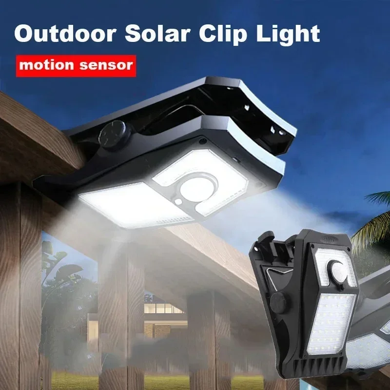 Solar Motion Wall Clip Light
